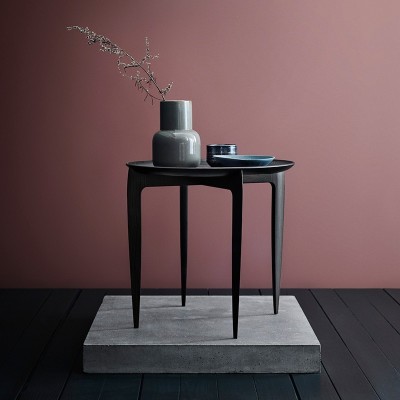 Tabuleiro dobrável Mesa Preto - Fritz Hansen Tabuleiro dobrável Mesa Preto - Fritz Hansen
