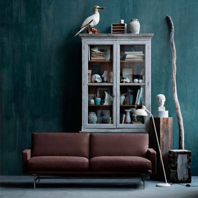 Sofá Lissoni 2 lugares em Fritz Hansen Sofá Lissoni 2 lugares em Fritz Hansen