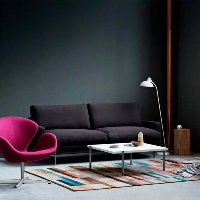 Sofá Lissoni 2 lugares em Fritz Hansen Sofá Lissoni 2 lugares em Fritz Hansen