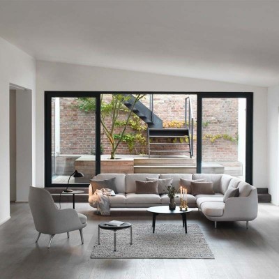 Divano 5 posti Lune - Fritz Hansen Divano 5 posti Lune - Fritz Hansen