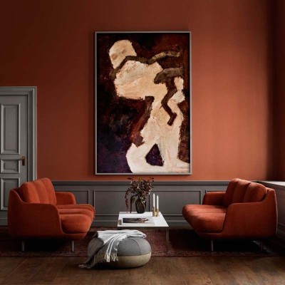 Canapé 3 places Lune - Fritz Hansen Canapé 3 places Lune - Fritz Hansen