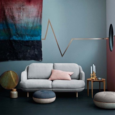 Canapé 2 places Lune- Fritz Hansen Canapé 2 places Lune- Fritz Hansen