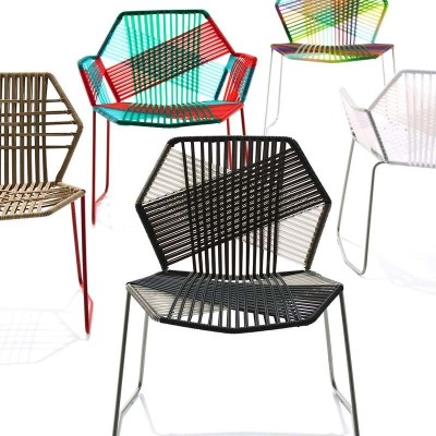 Chaise Tropicalia avec accoudoirs Moroso Chaise Tropicalia avec accoudoirs Moroso