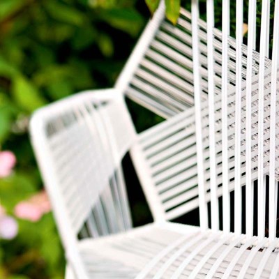 Chaise Tropicalia avec accoudoirs Moroso Chaise Tropicalia avec accoudoirs Moroso