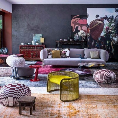 Taburete Husk S Moroso design