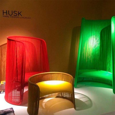 Taburete Husk S Moroso design