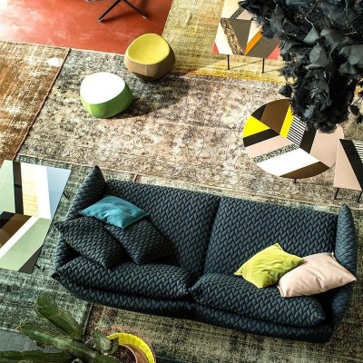 Tavolo a lisca di pesce rotondo - Moroso Tavolo a lisca di pesce rotondo - Moroso