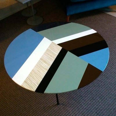 Tavolo a lisca di pesce rotondo - Moroso Tavolo a lisca di pesce rotondo - Moroso