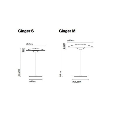 Marset - Ginger M Candeeiro de mesa Marset - Ginger M Candeeiro de mesa