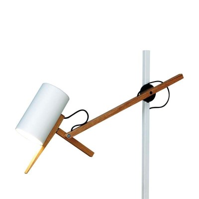 detalle foco blanco lámpara de pie Scantling P73 Marset detalle foco blanco lámpara de pie Scantling P73 Marset