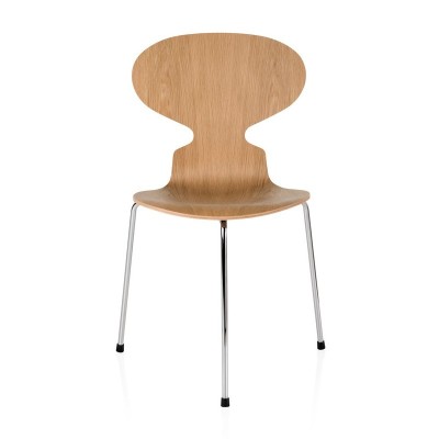 Sedia Ant con 3 gambe e scocca in legno Fritz Hansen Sedia Ant con 3 gambe e scocca in legno Fritz Hansen