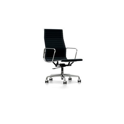 Silla Aluminium Ea 119 en Piel Silla Aluminium Ea 119 en Piel