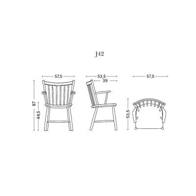 Silla J42 - HAY