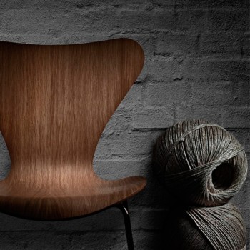 Fritz Hansen silla Series 7 madera