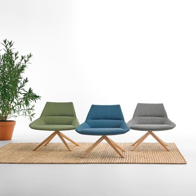 Poltrona Dunas XL Wood Low Back - Inclass Poltrona Dunas XL Wood Low Back - Inclass