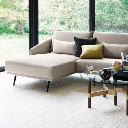 Sofá Costura con chaiselongue tapicería Goteborg 103 Sofá Costura con chaiselongue tapicería Goteborg 103