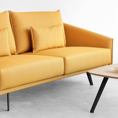 Sofá Costura con chaiselongue tapicería Steelcut trio 453 Sofá Costura con chaiselongue tapicería Steelcut trio 453