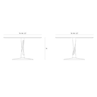 Mesa Torsion roble Ethnicraft Mesa Torsion roble Ethnicraft