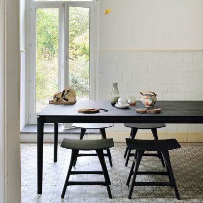 Mesa comedor Bok Negra - Ethnicraft Mesa comedor Bok Negra - Ethnicraft