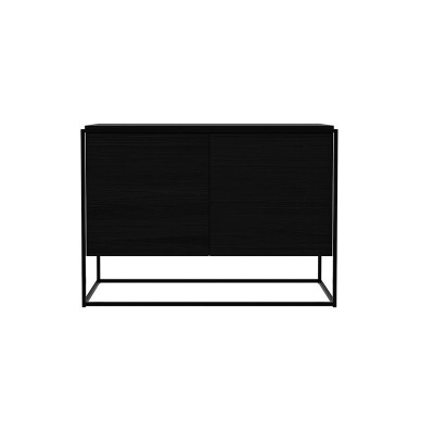 Aparador Monolit roble negro 2 puertas Etnicraft Aparador Monolit roble negro 2 puertas Etnicraft