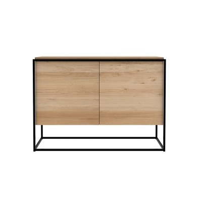 Aparador Monolit negro 2 puertas Etnicraft