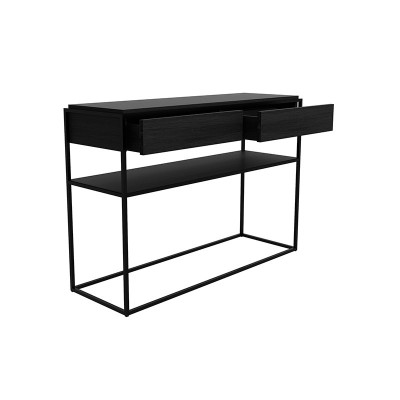 Consola Monolit roble negro Ethnicraft Consola Monolit roble negro Ethnicraft