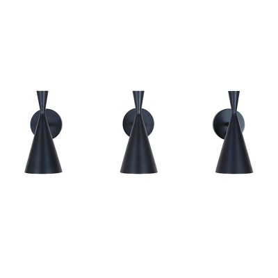 Lámpara Beat Wall Black Tom Dixon Lámpara Beat Wall Black Tom Dixon