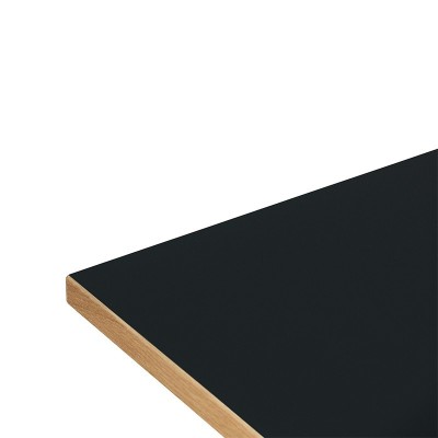 detalle madera Mesa de comedor rectangular Slice Linoleum de Normann Copenhagen detalle madera Mesa de comedor rectangular Slice Linoleum de Normann Copenhagen