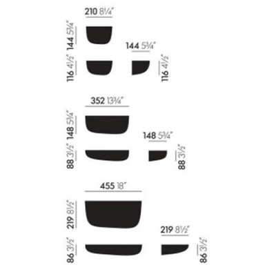 Étagères Corniches - Vitra Étagères Corniches - Vitra