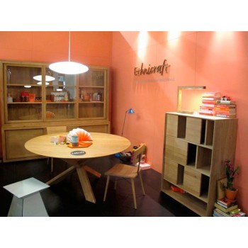 Ethnicraft Mesa comedor Circle Roble