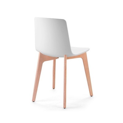 Silla Lottus Wood de Enea en Moises Showroom Silla Lottus Wood de Enea en Moises Showroom