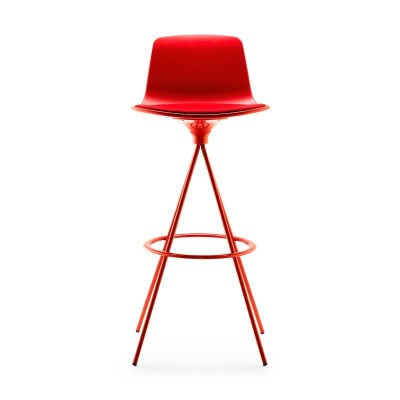 Taburete Lottus giratorio lacado de Enea en Moises Showroom Taburete Lottus giratorio lacado de Enea en Moises Showroom