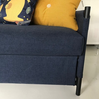 Sofá cama Neat de Innovation color azul en Moises Showroom Sofá cama Neat de Innovation color azul en Moises Showroom
