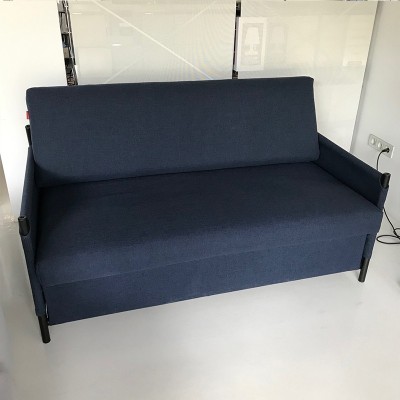 Sofá cama Neat de Innovation color azul en Moises Showroom Sofá cama Neat de Innovation color azul en Moises Showroom