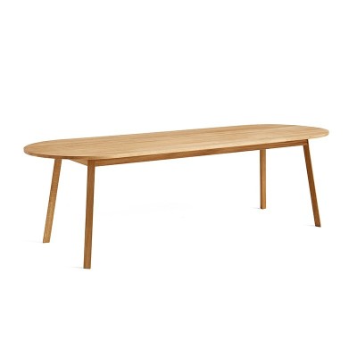 Table de salle à manger à pieds triangulaires de HAY Table de salle à manger à pieds triangulaires de HAY