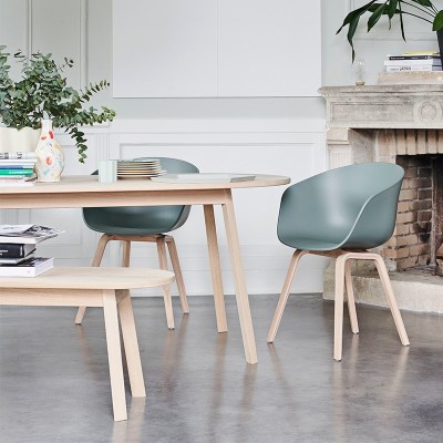 Mesa de comedor Triangle Leg de HAY Mesa de comedor Triangle Leg de HAY