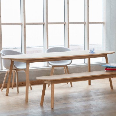 Mesa de comedor Triangle Leg de HAY Mesa de comedor Triangle Leg de HAY
