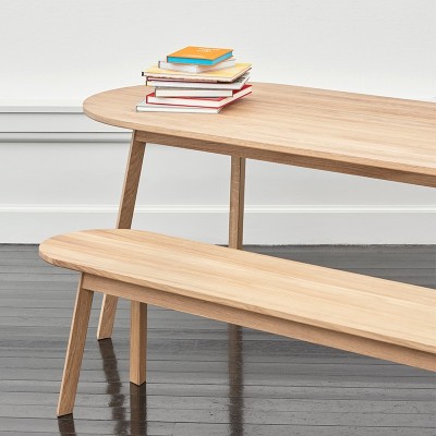 Mesa de comedor Triangle Leg de HAY Mesa de comedor Triangle Leg de HAY
