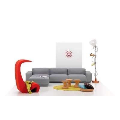 Relógio Sunburst Vermelho - Vitra Relógio Sunburst Vermelho - Vitra