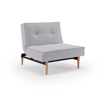 Splitback armchair with wooden legs Innovation Splitback armchair with wooden legs Innovation