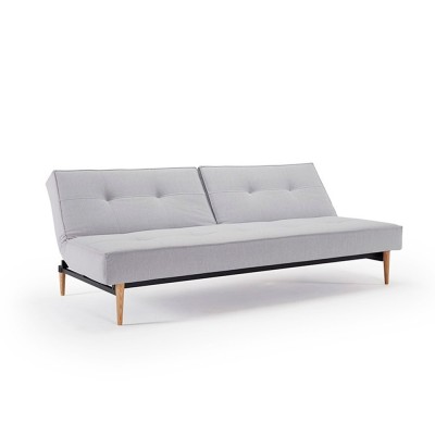 Divano letto splitback con gamba in legno Innovazione Divano letto splitback con gamba in legno Innovazione