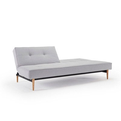 Divano letto splitback con gamba in legno Innovazione Divano letto splitback con gamba in legno Innovazione
