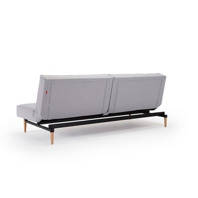 Canapé-lit splitback avec pieds en bois Innovation Canapé-lit splitback avec pieds en bois Innovation