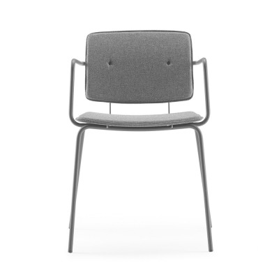 Silla DON de Ondarreta en versión tapizada y con brazos en Moises Showroom Silla DON de Ondarreta en versión tapizada y con brazos en Moises Showroom