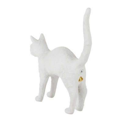 Lámpara Gato Félix blanco Seletti Lámpara Gato Félix blanco Seletti