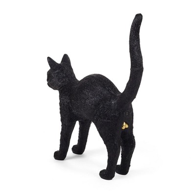 Lámpara Gato Félix negro Seletti Lámpara Gato Félix negro Seletti