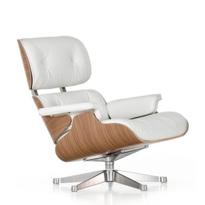 Chaise longue et pouf blanc - Vitra Chaise longue et pouf blanc - Vitra