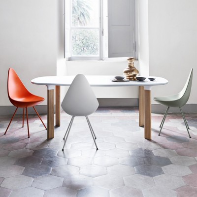 Chaise Drop de Fritz Hansen Chaise Drop de Fritz Hansen