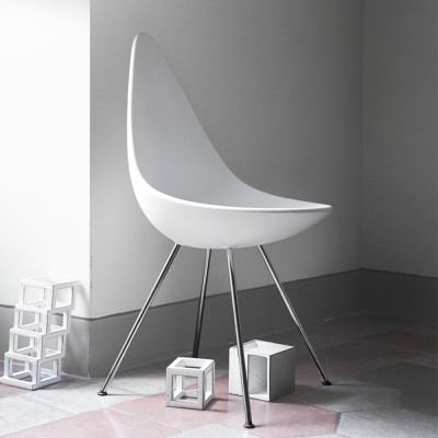 Chaise Drop de Fritz Hansen Chaise Drop de Fritz Hansen