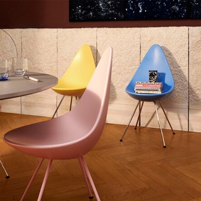 Chaise Drop de Fritz Hansen Chaise Drop de Fritz Hansen